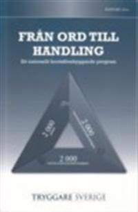 Från ord till handling : ett nationellt brottsförebyggande program - rapport 14