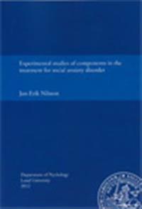 Experimental studies of components in the treatment for social anxiety disorder