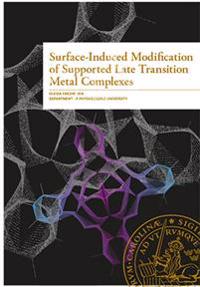 Surface-Induced Modification of Supported Late Transition Metal Complexes