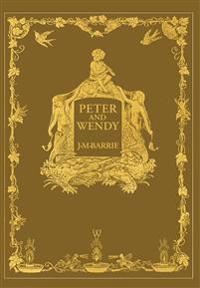Bokomslag för "Peter and Wendy or Peter Pan (Wisehouse Classics Anniversary Edition of 1911 - with 13 original illustrations)"