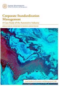 Corporate Standardization Management