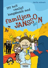 Bokomslag for Ett helt vanligt kungabesök med familjen Jansson