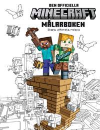 Bokomslag för Minecraft. Den officiella målarboken : Skapa, utforska, relaxa