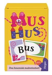 Mus, hus, bus – Öva fonemisk medvetenhet