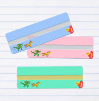 Läslinjal (3-pack)