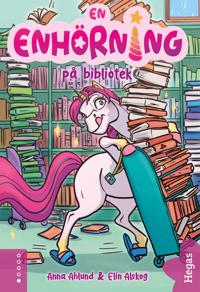 En enhörning på bibliotek