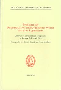 Probleme der Rekonstruktion untergegangener Wörter aus alten Eigennamen