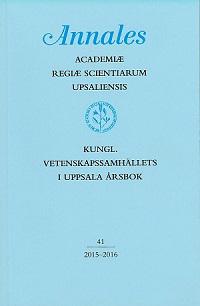 Kungl. Vetenskapssamhällets i Uppsala årsbok 41/2015-2016