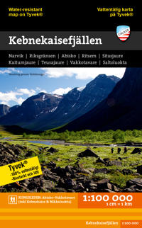 Kebnekaisefjällen 1:100.000