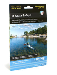 Produktbild för St Anna och Gryts skärgårdar 1:50.000