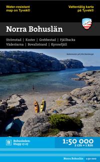 Produktbild för Norra Bohuslän 1:50.000