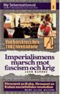 Imperialismens Marsch Mot Fascism Och Krig