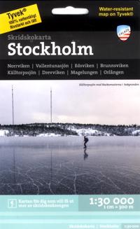 Skridskokarta Stockholm 1:30.000