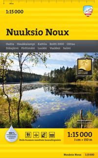 Nuuksio Noux -retkeilykartta 1:15 000