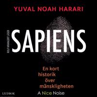 Bokomslag för "Sapiens : En kort historik över mänskligheten"