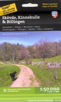 Skövde, Billingen & Kinnekulle 1:50.000