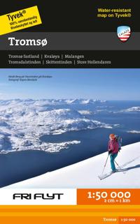 Tromsø; tur- & toppturskart i tyvek