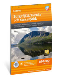 Borgafjäll, Saxnäs & Stekenjokk 1:50 000