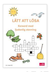 Lätt att lösa - Korsord med ljudenlig stavning