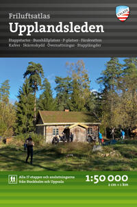 Friluftsatlas Upplandsleden 1:50.000
