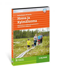 Kirjan kansi Hossa ja Kylmäluoma - retkeilyopas ja kartta 1:25.000
