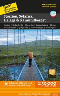 Storlien Sylarna Helags Ramundberget 1:50.000
