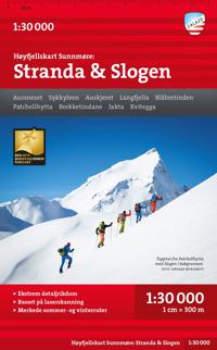 Sunnmore: StrandaSlogen - Hoyfjellskart