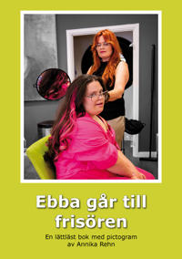 Ebba går till frisören (Pictogram)