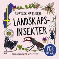 Bokomslag för Landskapsinsekter - pekbok
