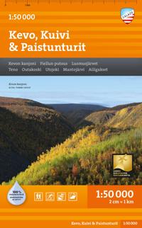 Kevo, Kuivi & Paistunturit, 1:50 000