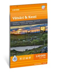 Vätsäri & Kessi 1:50 000 tunturikartta