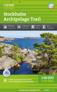 Stockholm Archipelago Trail 1:50000
