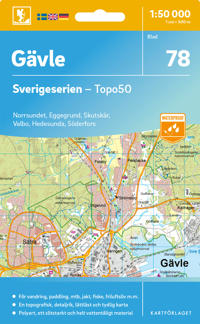 78 Gävle Sverigeserien Topo50