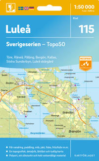 115 Luleå Sverigeserien Topo50