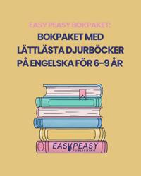 Bokpaket med lättlästa djurböcker på engelska för 6-9 år