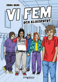 Vi fem och klassfotot