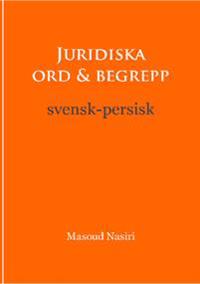 Juridiska ord & begrepp, svensk-persisk