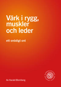 Värk i rygg, muskler och leder - ett onödigt ont