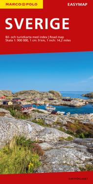 Sverige EasyMap MarcoPolo 1:900 000