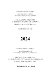Obligations of States in Respect of Climate Change
