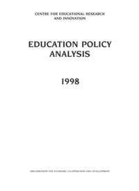 Education Policy Analysis 1998