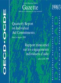 Gazette - Creditor Reporting System Quarterly Report on Individual Aid Commitments Volume 1998 Issue 3