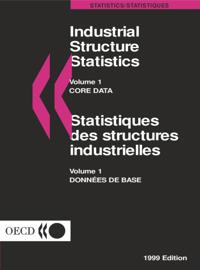 Industrial Structure Statistics 1999 Vol. 1: Core Data - Vol. 2: Energy Consumption