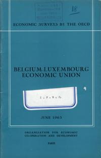 OECD Economic Surveys: Belgium 1963