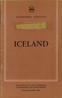 OECD Economic Surveys: Iceland 1965