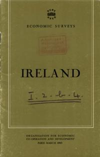 OECD Economic Surveys: Ireland 1965