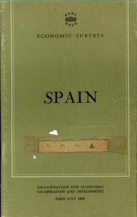 OECD Economic Surveys: Spain 1965