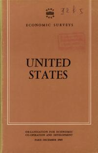 OECD Economic Surveys: United States 1965
