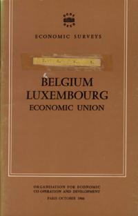 OECD Economic Surveys: Belgium 1966