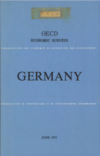 OECD Economic Surveys: Germany 1971